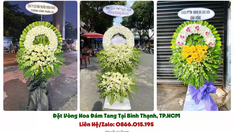 Đặt Hoa Tang Lễ Tại Bình Thạnh, TP.HCM