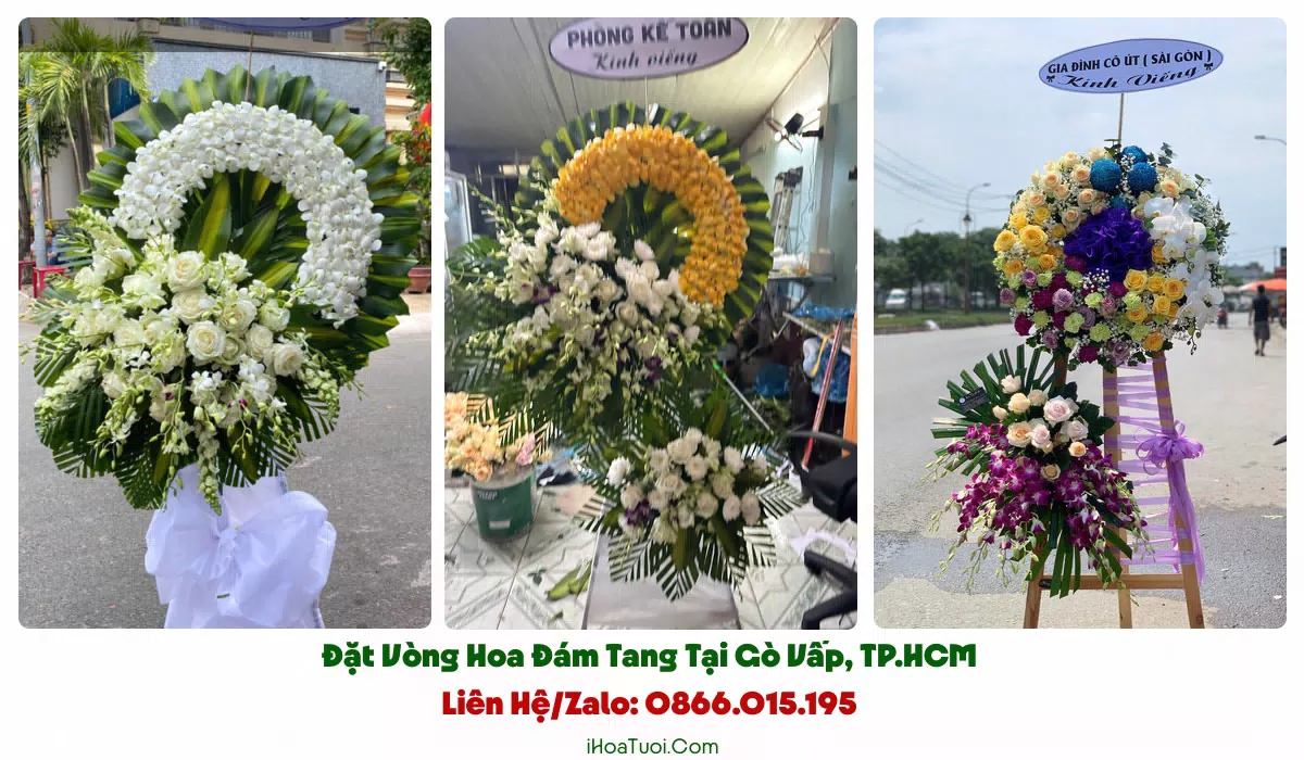 Đặt Hoa Tang Lễ Tại Gò Vấp, TP.HCM