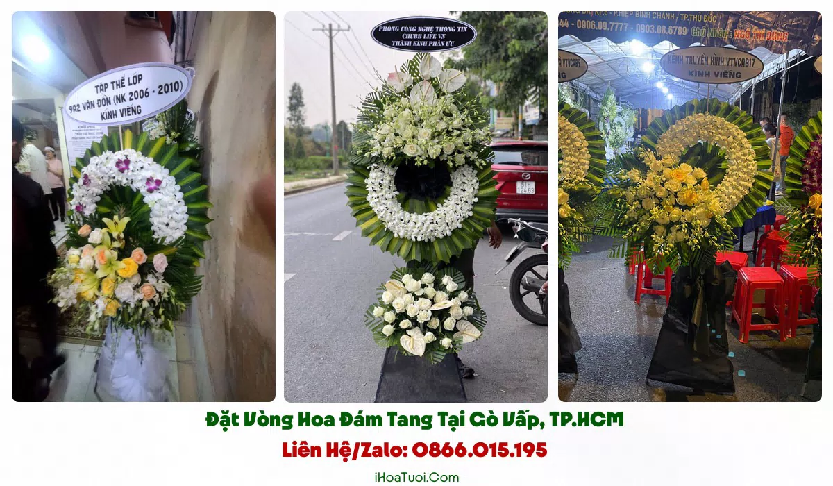 Giao hoa tang lễ khắp Gò Vấp