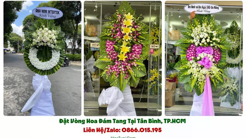 Đặt Hoa Tang Lễ Tại Tân Bình, TP.HCM