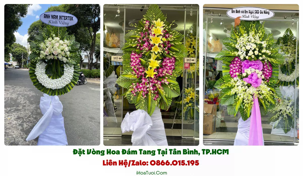 Đặt Hoa Tang Lễ Tại Tân Bình, TP.HCM