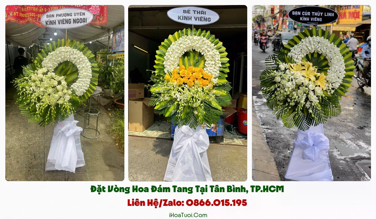 Giao hoa tang lễ đúng giờ tại Tân Bình, TP.HCM