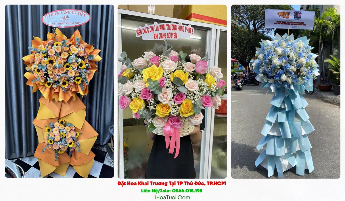 Đặt Hoa Khai Trương Tại TP Thủ Đức, TP.HCM