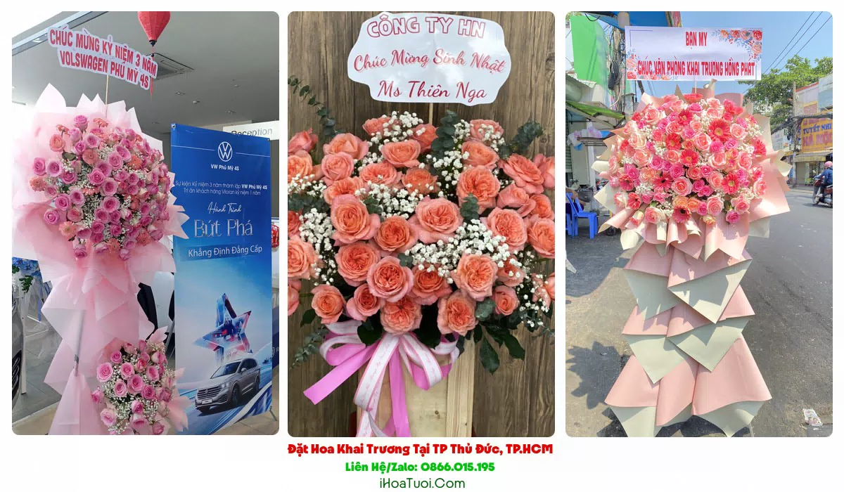 Giao hoa khai trương khu công nghệ cao Thủ Đức
