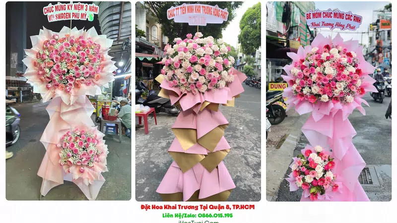 Shop Hoa Khai Trương Tại Quận 8, TP.HCM