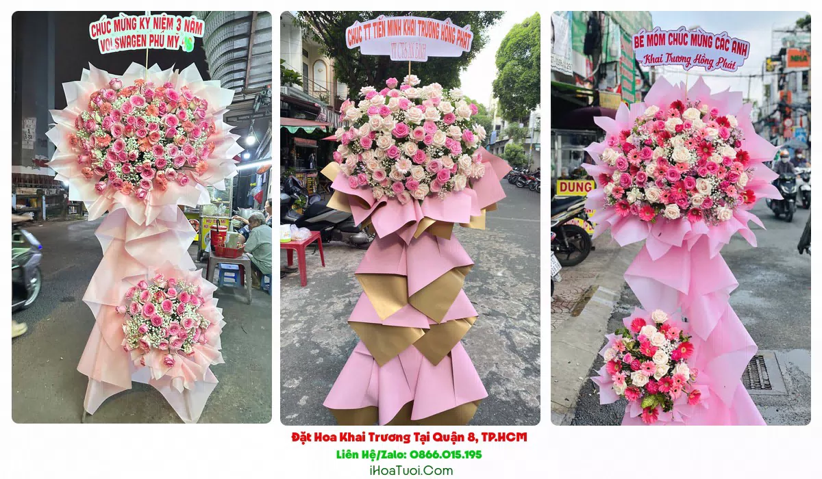 Shop Hoa Khai Trương Tại Quận 8, TP.HCM