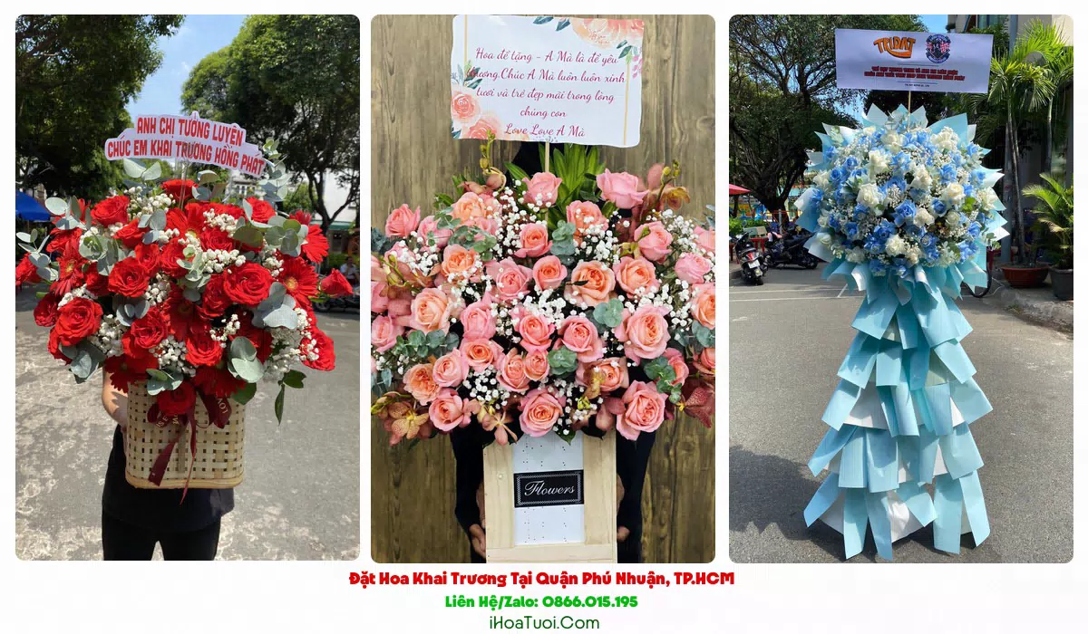 Shop Hoa Khai Trương Tại Quận Phú Nhuận, TP.HCM