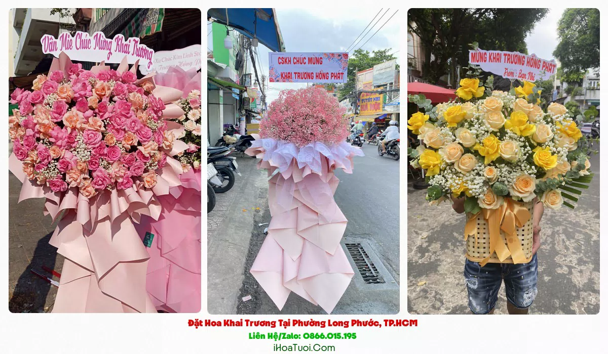Đặt Hoa Khai Trương Tại Phường Long Phước, TP.HCM (Thành phố Thủ Đức Cũ)
