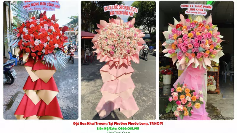 Đặt Hoa Khai Trương Tại Phường Phước Long, TP.HCM (Thành phố Thủ Đức Cũ)