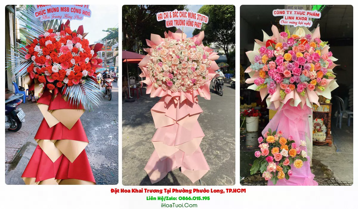 Đặt Hoa Khai Trương Tại Phường Phước Long, TP.HCM (Thành phố Thủ Đức Cũ)