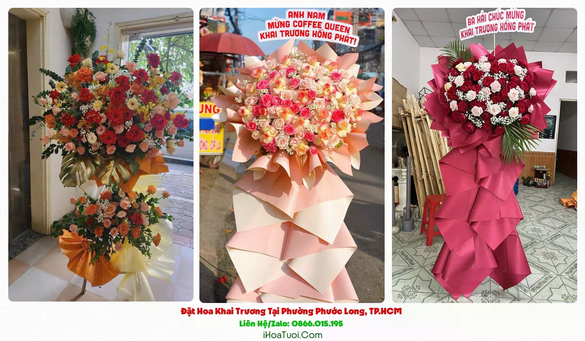 Hoa khai trương giao khắp Phường Phước Long, Thành phố Thủ Đức