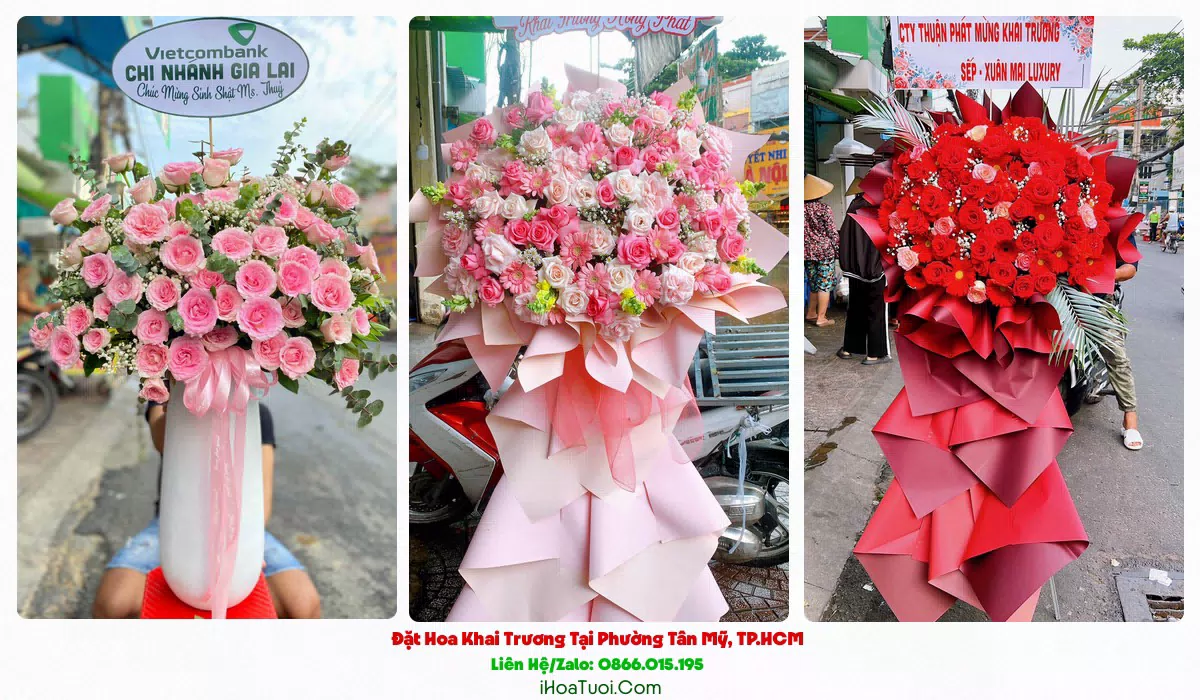 Lan hồ điệp mừng khai trương Phường Tân Mỹ