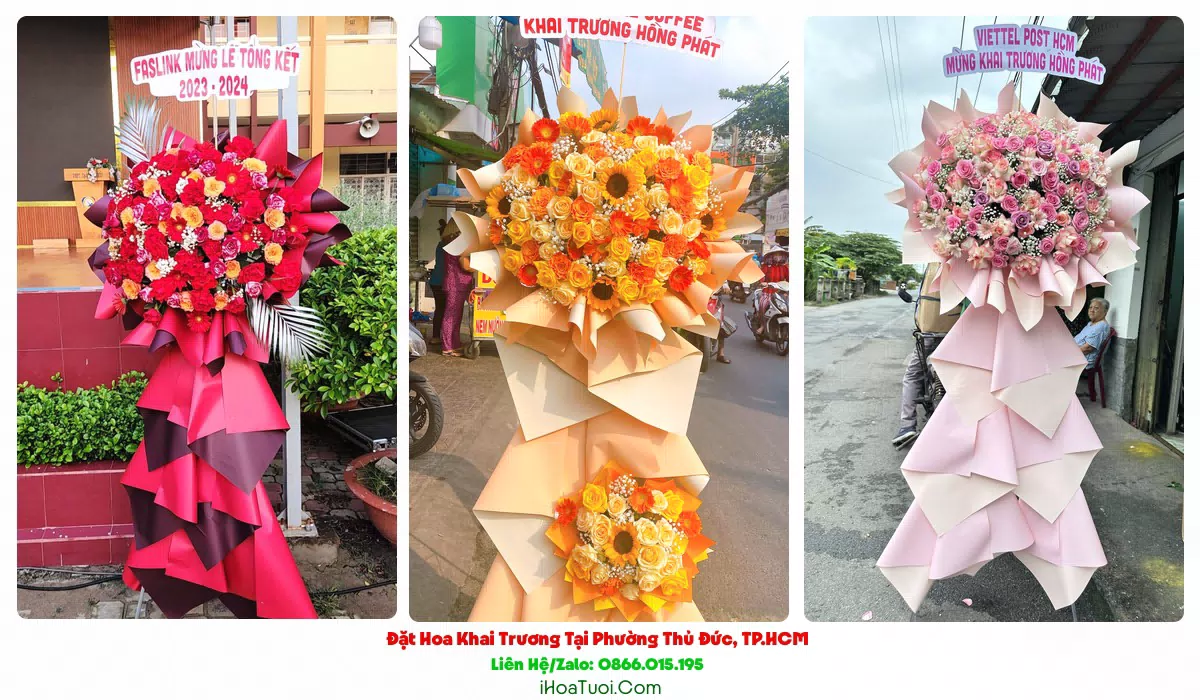 Đặt Hoa Khai Trương Phường Thủ Đức, TP.HCM (TP Thủ Đức Cũ)