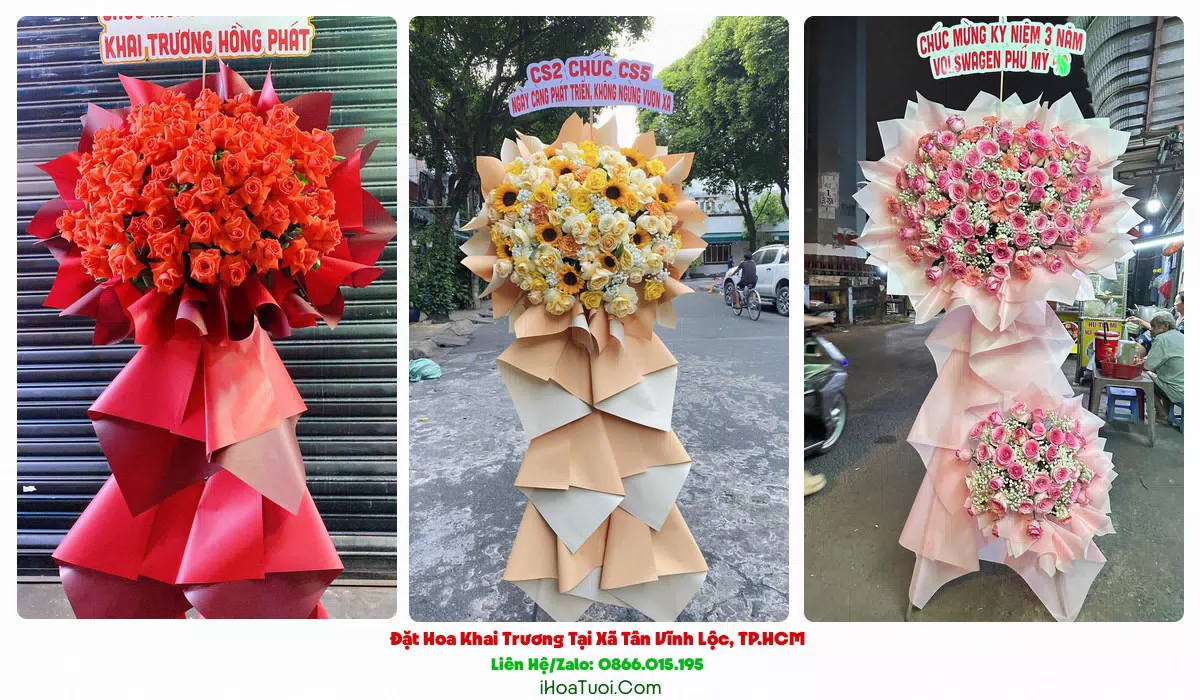 Lan hồ điệp mừng khai trương Xã Tân Vĩnh Lộc