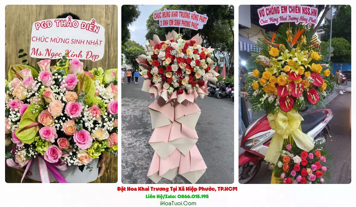 Đặt Hoa Khai Trương Tại Xã Hiệp Phước, TP.HCM (Huyện Nhà Bè Cũ)