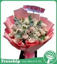 Bó Hoa Tặng Happy Monther s Day - Mã: I-193 - Giá: 500.000đ