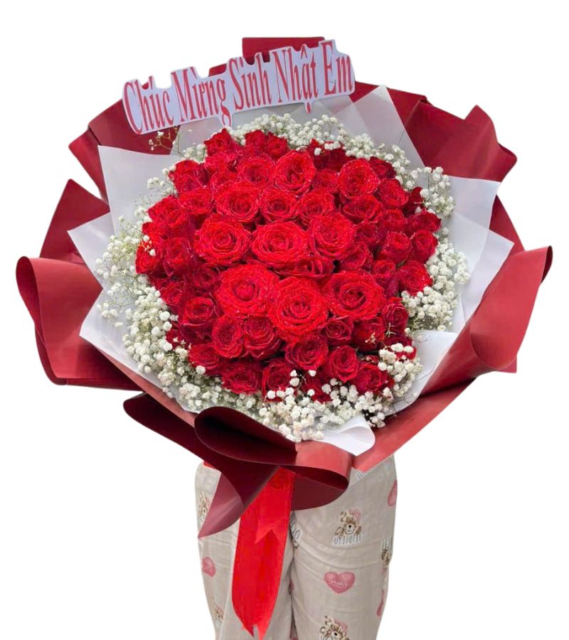 Bó Hoa Tặng Sinh Nhật Chúc Mừng Em