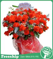 Giỏ Hoa Chúc Mừng Rạng Danh Thành Tựu