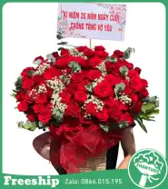 Giỏ Hoa Chúc Mừng Vạn Sự Han Thông