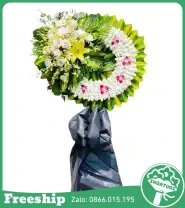 Vòng Hoa Viếng Đám Tang - Mã: I-187 - Giá: 900.000đ