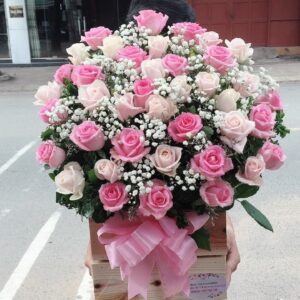 Giỏ Hoa Đắm Say (i913).