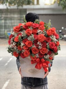 Giỏ Hoa Gửi Tình Yêu (i911).