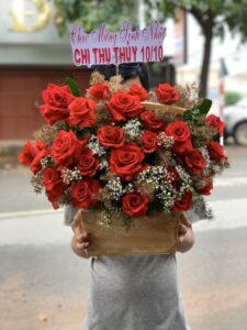 Giỏ Hoa Sinh Nhật Chị (i912).