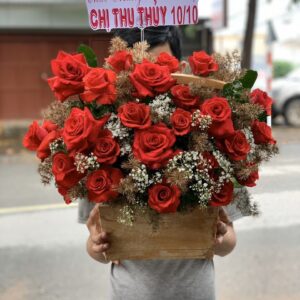 Giỏ Hoa Sinh Nhật Chị (i912).