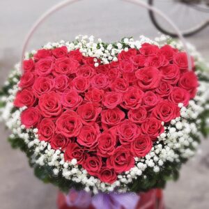 Giỏ Hoa Tình Yêu Mãnh Liệt (i934).