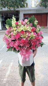 Giỏ Hoa Tươi Đẹp (i930).