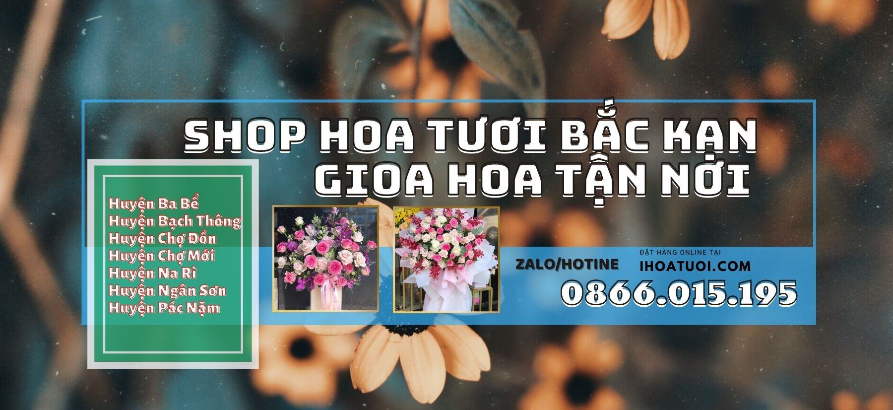 Hoa Tươi Bắc Kạn, Đặt Hoa Tươi Online