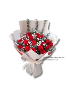 Bó hoa hồng đỏ Tình Yêu (i1023)