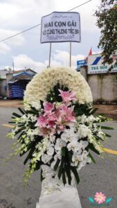 Hoa Viếng Cắm Tự Do Đẹp TD000