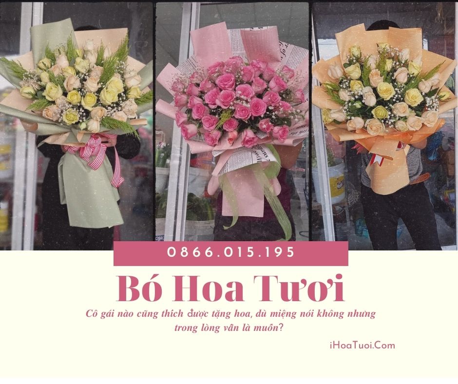 Những bó hoa đẹp gửi tặng