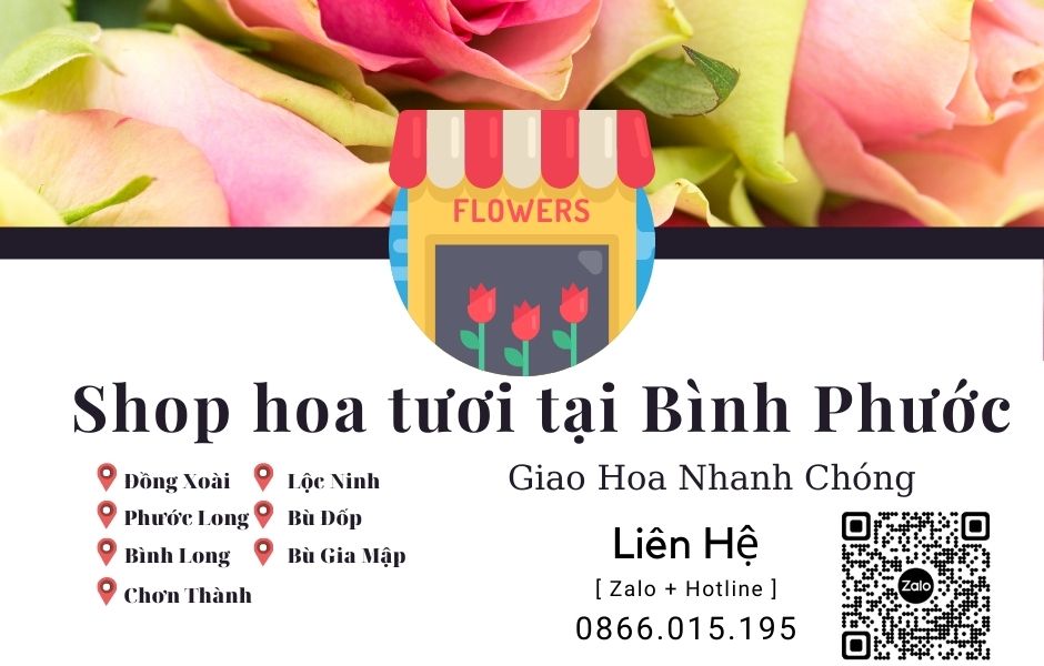 Shop hoa tươi tại Bình Phước giao hoa tận nơi.