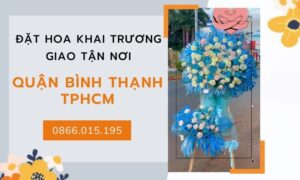 Hinh Anh Hoa Khai Truong Quan Binh Thanh