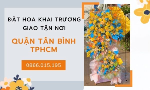 Hinh Anh Hoa Khai Truong Quan Tan Binh