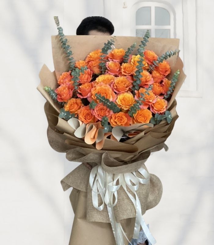 Hoa giỏ Chúc Mừng Sinh Nhật NM045  Shop hoa tươi Rạch Kiến